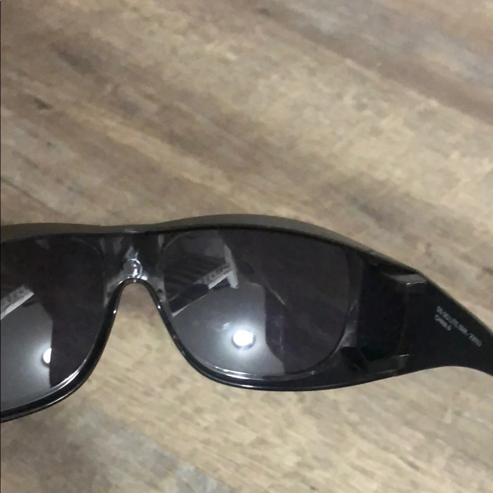 Black Wraparound Safety Glasses with Matte Finish
